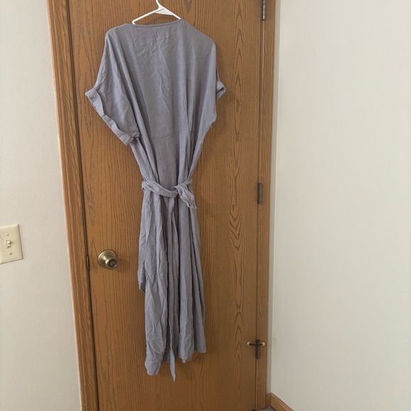 Bae. the Label Wrap Around Maxi Dress - Grey Haze Size Medium - Picture 5 of 8